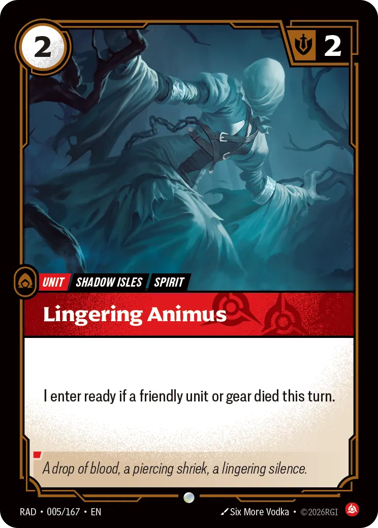 Lingering Animus