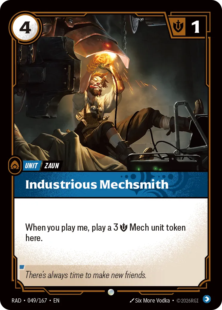 Industrious Mechsmith