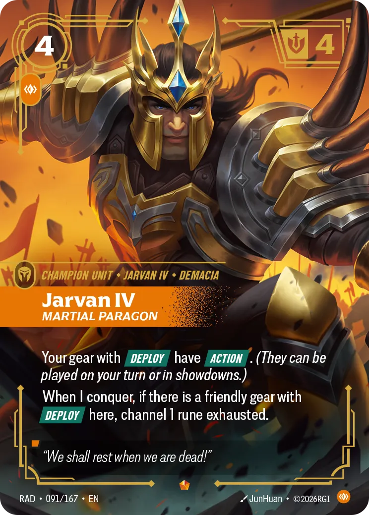 Jarvan IV - Martial Paragon