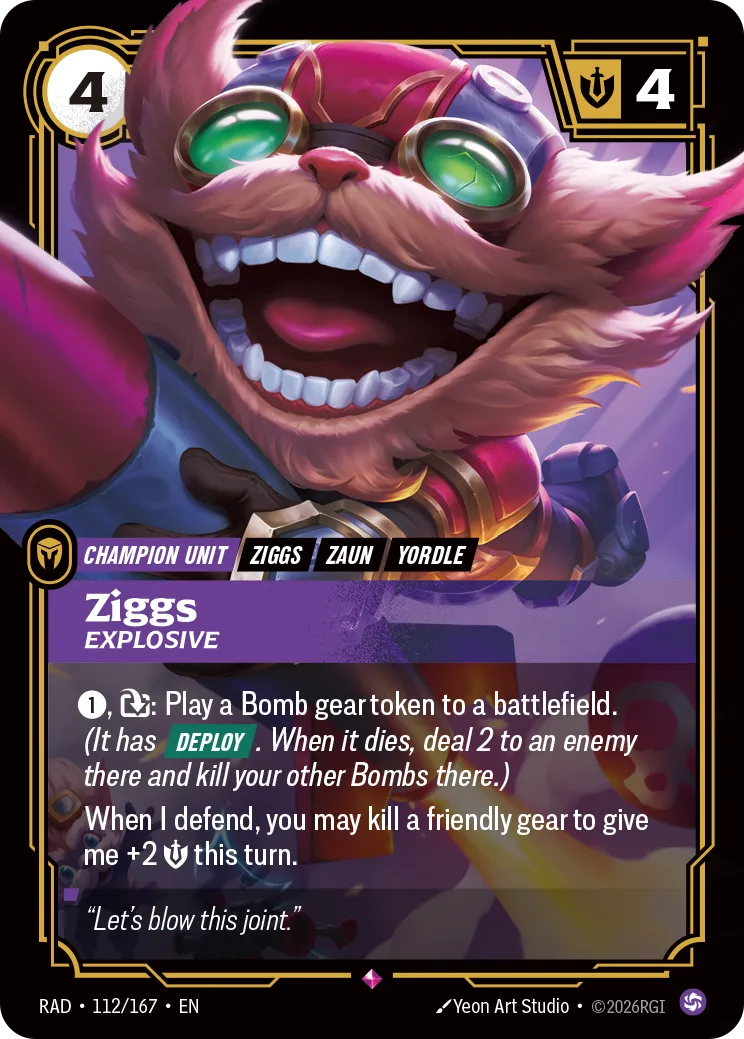 Ziggs - Explosive