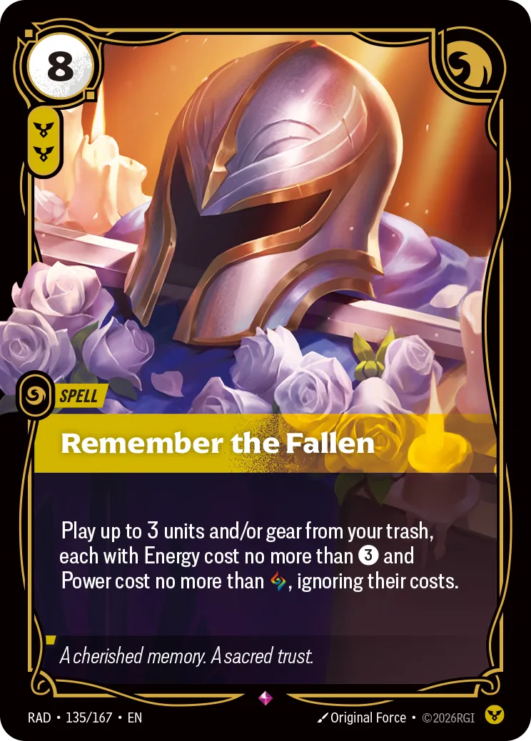 Remember the Fallen